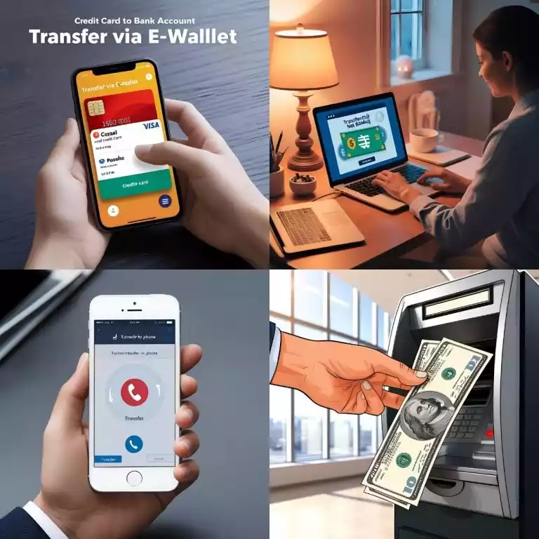 4 different ways to transfer money from Credit card to Bank Account