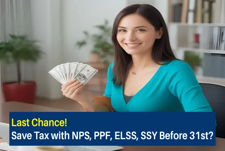 Last Chance! Save Tax with NPS, PPF, ELSS, SSY Before 31st?