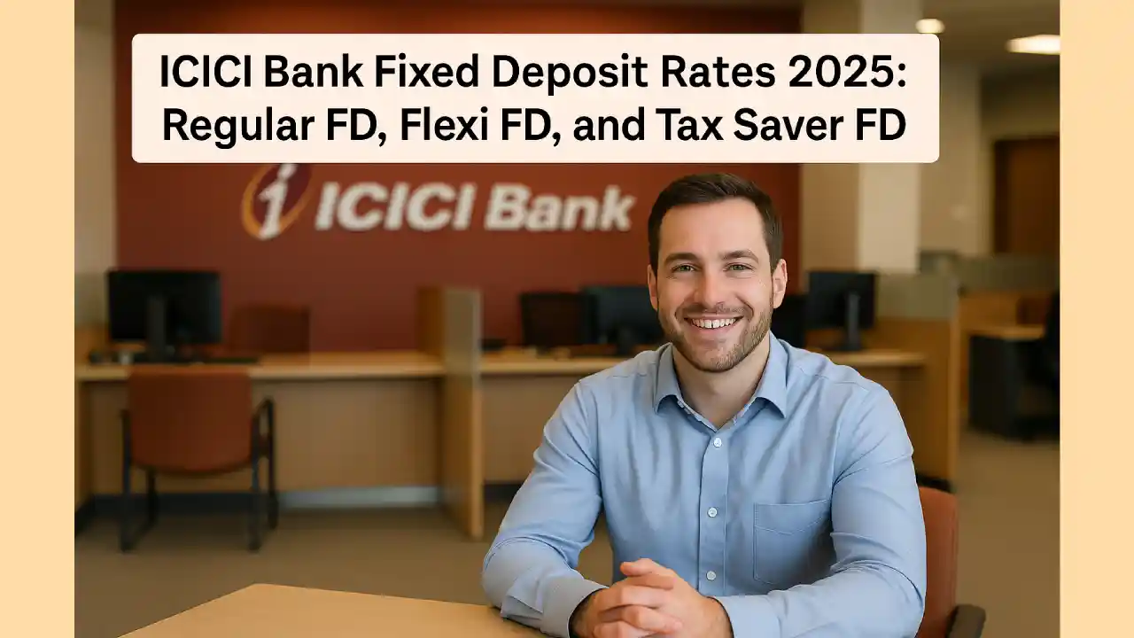 ICICI Bank Fixed Deposit Rates 2025: Regular FD, Flexi FD, and Tax Saver FD Scheme