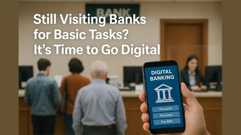 Still Visiting Banks for Basic Tasks? It’s Time to Go Digital