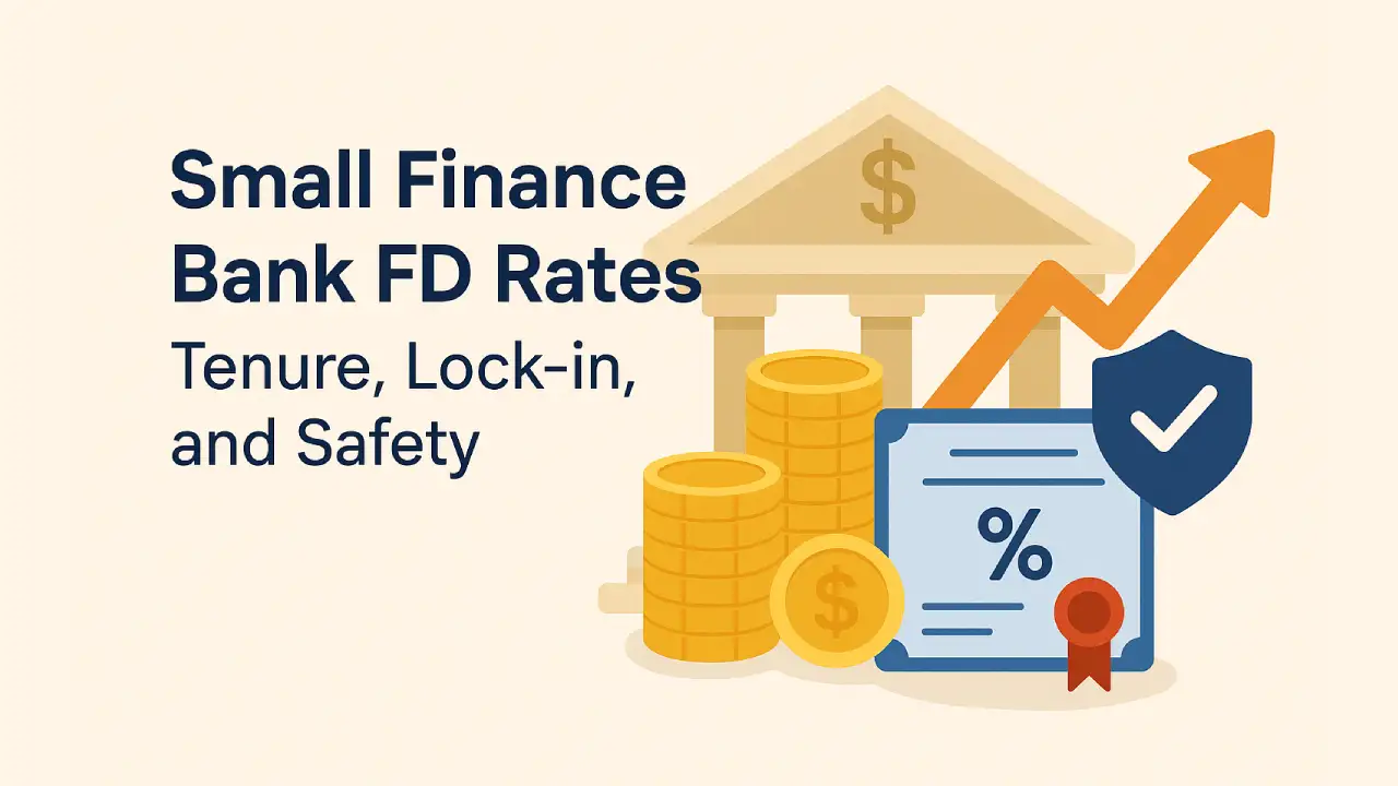 Small Finance Bank FD Rates 2025: Get interest rate up to 9.1%