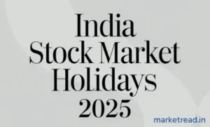 stock market holidays 2025