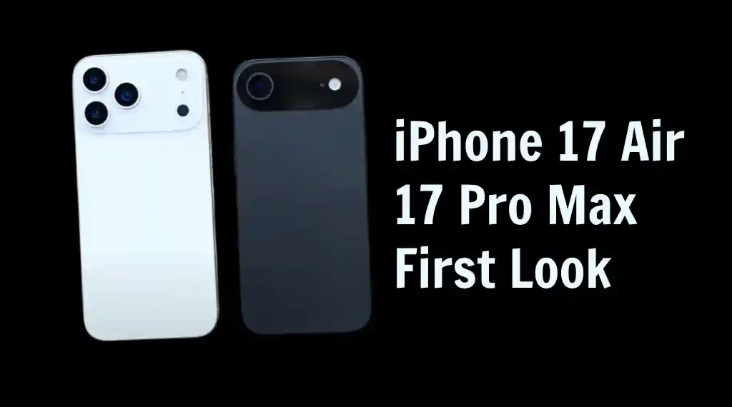 iPhone 17 Air and 17 Pro Max