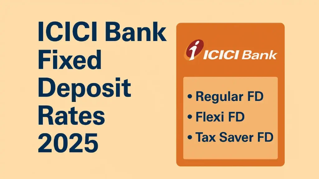 ICICI Bank Fixed Deposit Rates 2025: Regular FD, Flexi FD, and Tax Saver FD Scheme 3 ICICI Bank Fixed Deposit Rates 2025
