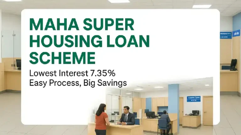 Bank of Maharashtra Maha Super Housing Loan Scheme