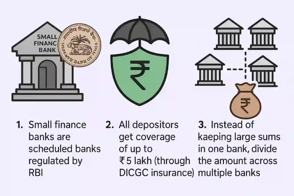 Small Finance Bank FD Rates 2025: Get interest rate up to 9.1% 5 Small Finance Bank Safety investment advice