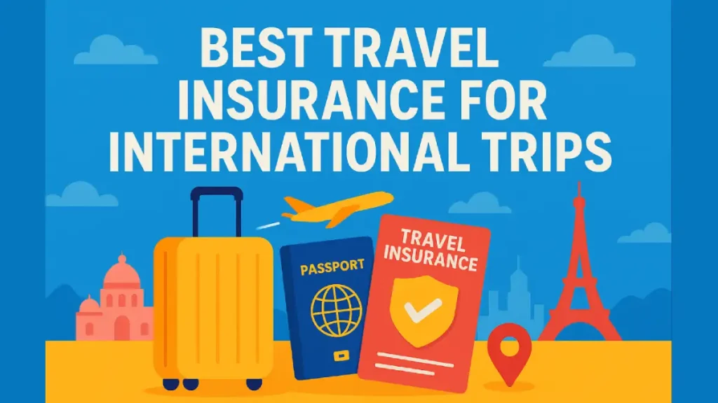 Best Travel Insurance for International Trips. Tata AIG, ICICI Lombard, Reliance, HDFC ERGO, and Bajaj Finance. 3 Tata AIG ICICI Lombard Reliance HDFC ERGO and Bajaj Finance. Best Travel Insurance Comparisson